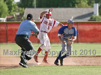 Thumbnail 2 in Centennial vs. Madera (CIF CS D1 Playoffs) photogallery.