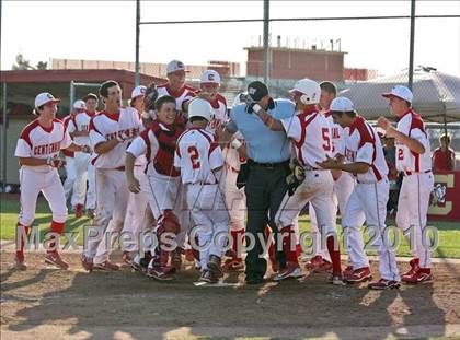 Thumbnail 1 in Centennial vs. Madera (CIF CS D1 Playoffs) photogallery.