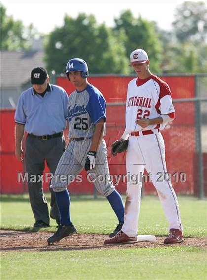 Thumbnail 2 in Centennial vs. Madera (CIF CS D1 Playoffs) photogallery.