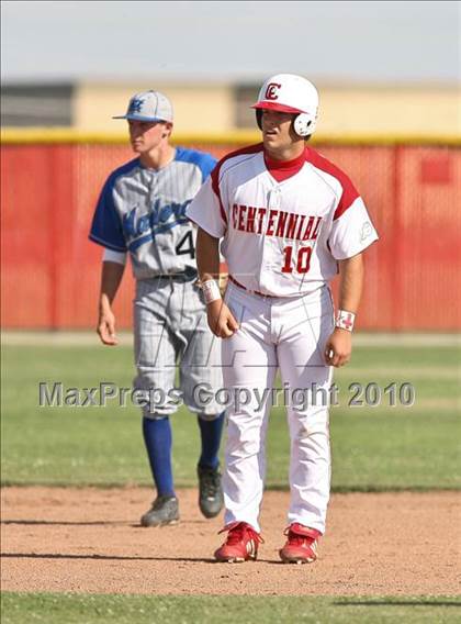 Thumbnail 1 in Centennial vs. Madera (CIF CS D1 Playoffs) photogallery.