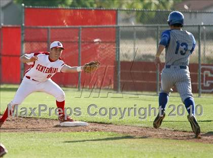 Thumbnail 2 in Centennial vs. Madera (CIF CS D1 Playoffs) photogallery.