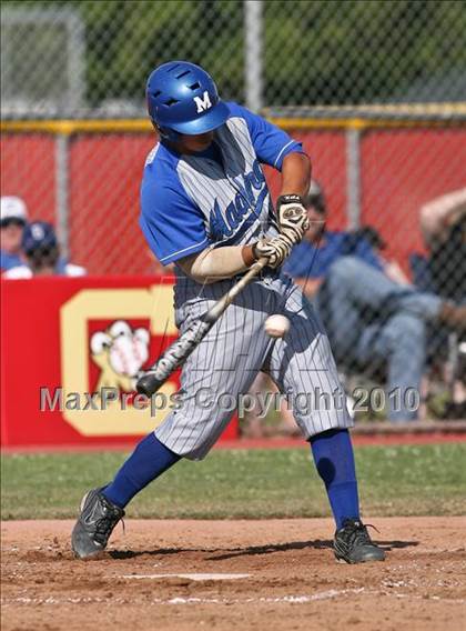 Thumbnail 2 in Centennial vs. Madera (CIF CS D1 Playoffs) photogallery.