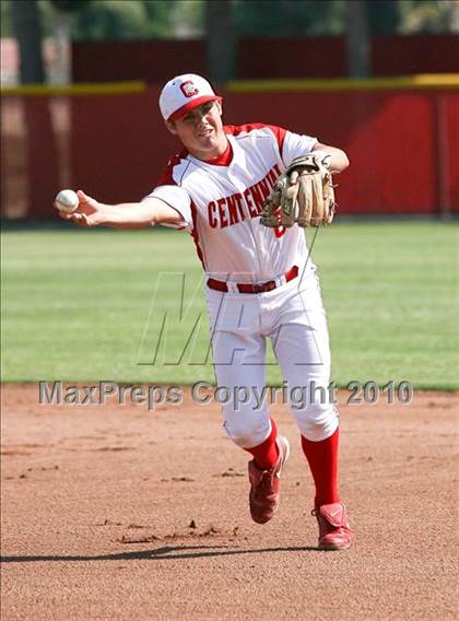 Thumbnail 1 in Centennial vs. Madera (CIF CS D1 Playoffs) photogallery.