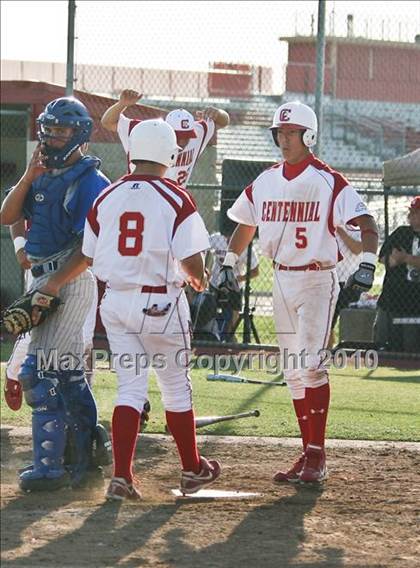 Thumbnail 3 in Centennial vs. Madera (CIF CS D1 Playoffs) photogallery.