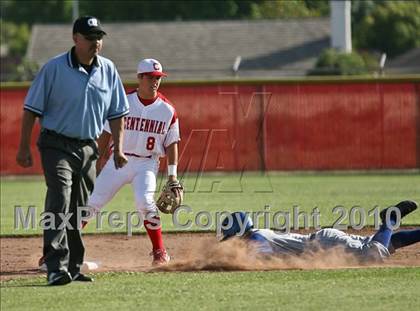 Thumbnail 3 in Centennial vs. Madera (CIF CS D1 Playoffs) photogallery.