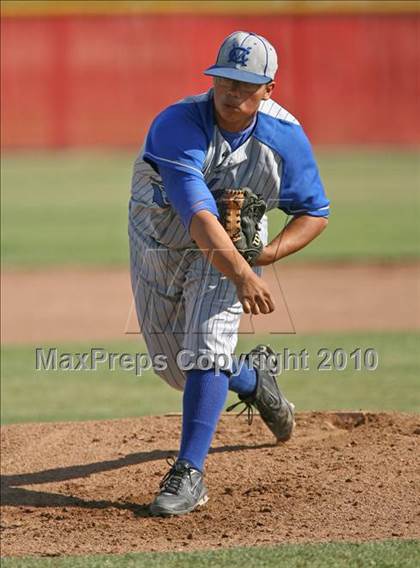 Thumbnail 2 in Centennial vs. Madera (CIF CS D1 Playoffs) photogallery.