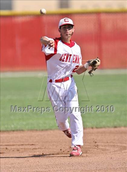 Thumbnail 2 in Centennial vs. Madera (CIF CS D1 Playoffs) photogallery.