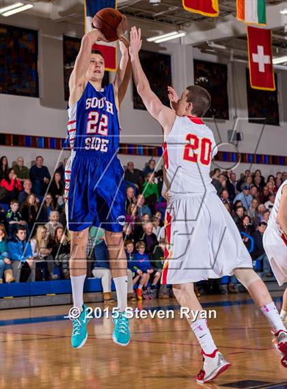 Thumbnail 1 in South Side vs Chaminade (Tom Crotty Classic) photogallery.