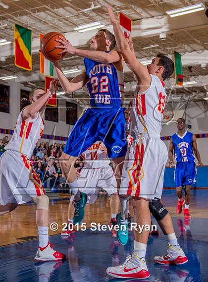 Thumbnail 2 in South Side vs Chaminade (Tom Crotty Classic) photogallery.