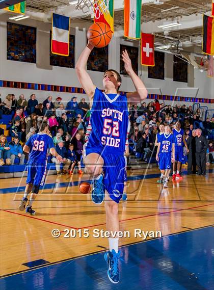 Thumbnail 3 in South Side vs Chaminade (Tom Crotty Classic) photogallery.