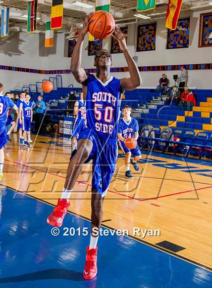 Thumbnail 1 in South Side vs Chaminade (Tom Crotty Classic) photogallery.
