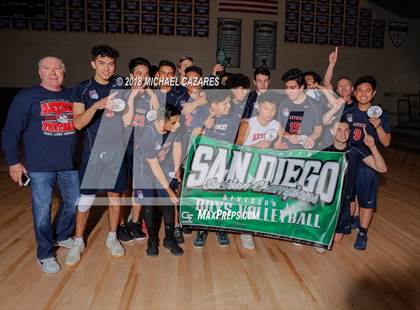 Thumbnail 1 in Montgomery vs. San Dieguito Academy (CIF SDS D2 Final) photogallery.