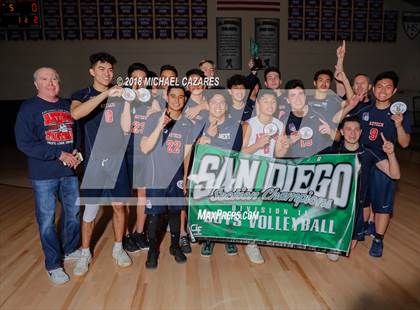 Thumbnail 1 in Montgomery vs. San Dieguito Academy (CIF SDS D2 Final) photogallery.