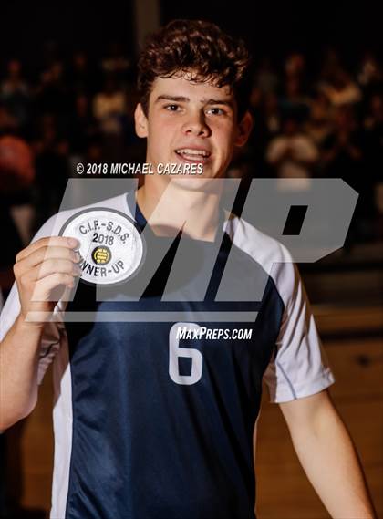 Thumbnail 2 in Montgomery vs. San Dieguito Academy (CIF SDS D2 Final) photogallery.