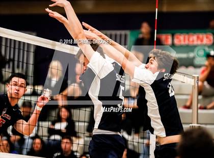 Thumbnail 2 in Montgomery vs. San Dieguito Academy (CIF SDS D2 Final) photogallery.