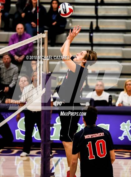Thumbnail 3 in Montgomery vs. San Dieguito Academy (CIF SDS D2 Final) photogallery.