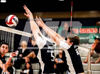 Thumbnail 1 in Montgomery vs. San Dieguito Academy (CIF SDS D2 Final) photogallery.