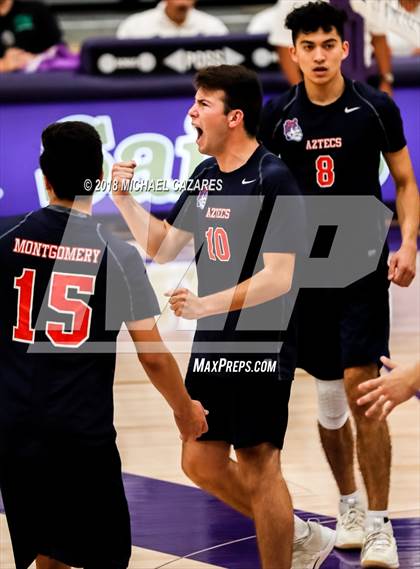 Thumbnail 1 in Montgomery vs. San Dieguito Academy (CIF SDS D2 Final) photogallery.