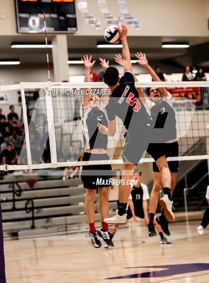 Thumbnail 1 in Montgomery vs. San Dieguito Academy (CIF SDS D2 Final) photogallery.