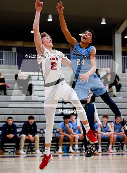 Thumbnail 2 in The Woodlands vs. Bellarmine College Prep (Torrey Pines Holiday Classic, San Diego, CA) photogallery.
