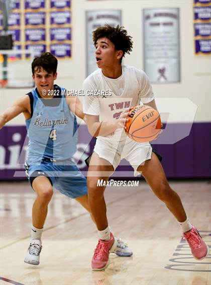 Thumbnail 1 in The Woodlands vs. Bellarmine College Prep (Torrey Pines Holiday Classic, San Diego, CA) photogallery.