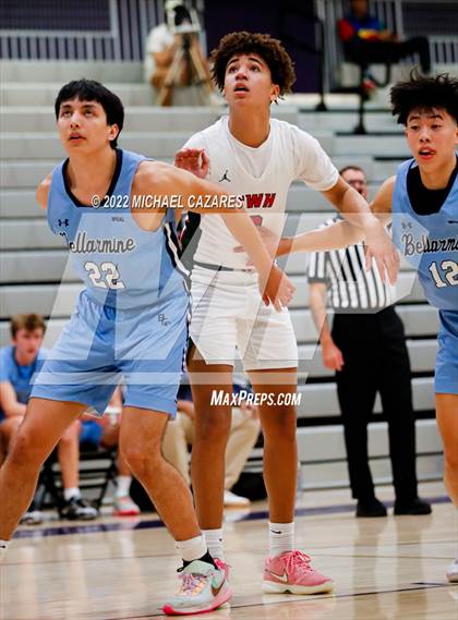 Thumbnail 3 in The Woodlands vs. Bellarmine College Prep (Torrey Pines Holiday Classic, San Diego, CA) photogallery.