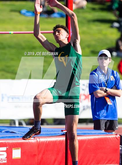 Thumbnail 2 in CIF State Track and Field Championships (Boys High Jump - Day 1) photogallery.