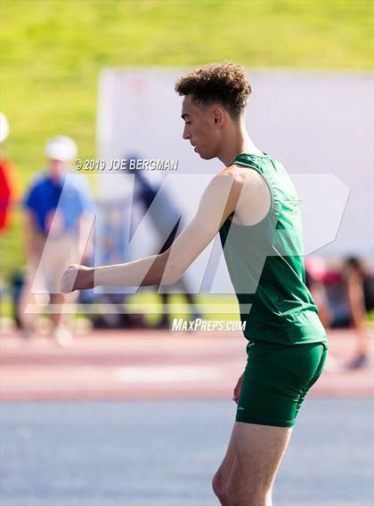 Thumbnail 3 in CIF State Track and Field Championships (Boys High Jump - Day 1) photogallery.