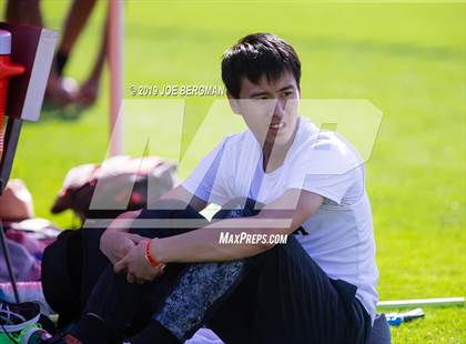 Thumbnail 1 in CIF State Track and Field Championships (Boys High Jump - Day 1) photogallery.