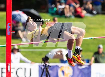 Thumbnail 3 in CIF State Track and Field Championships (Boys High Jump - Day 1) photogallery.