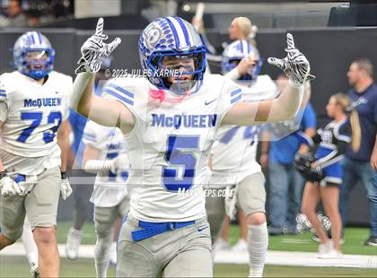 Thumbnail 3 in Pinecrest Academy Sloan Canyon vs McQueen (NIAA 4A Final) photogallery.