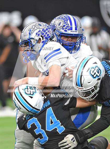 Thumbnail 2 in Pinecrest Academy Sloan Canyon vs McQueen (NIAA 4A Final) photogallery.