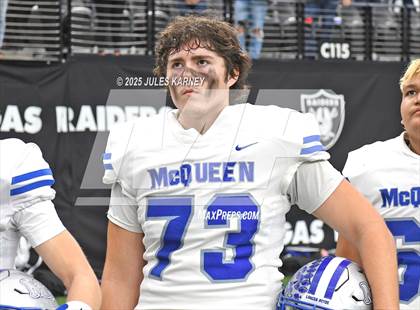 Thumbnail 1 in Pinecrest Academy Sloan Canyon vs McQueen (NIAA 4A Final) photogallery.