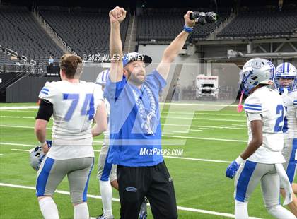 Thumbnail 1 in Pinecrest Academy Sloan Canyon vs McQueen (NIAA 4A Final) photogallery.