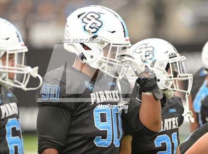 Thumbnail 2 in Pinecrest Academy Sloan Canyon vs McQueen (NIAA 4A Final) photogallery.