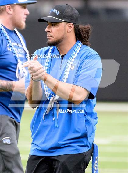 Thumbnail 1 in Pinecrest Academy Sloan Canyon vs McQueen (NIAA 4A Final) photogallery.