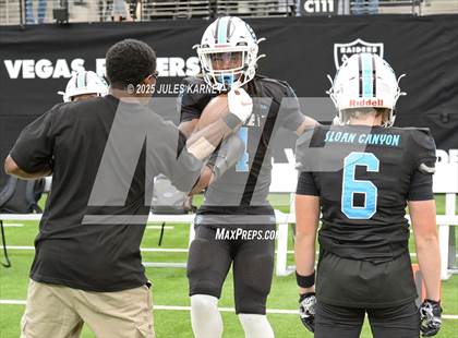 Thumbnail 1 in Pinecrest Academy Sloan Canyon vs McQueen (NIAA 4A Final) photogallery.