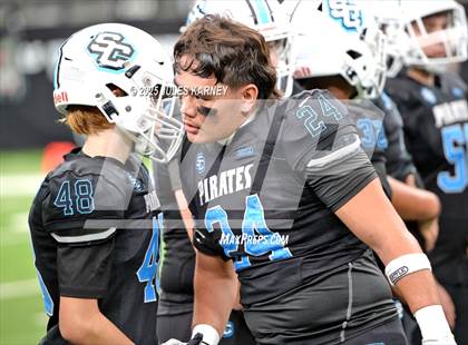 Thumbnail 1 in Pinecrest Academy Sloan Canyon vs McQueen (NIAA 4A Final) photogallery.