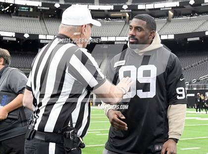 Thumbnail 1 in Pinecrest Academy Sloan Canyon vs McQueen (NIAA 4A Final) photogallery.