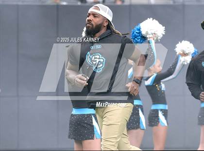 Thumbnail 1 in Pinecrest Academy Sloan Canyon vs McQueen (NIAA 4A Final) photogallery.