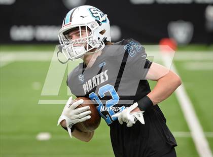 Thumbnail 1 in Pinecrest Academy Sloan Canyon vs McQueen (NIAA 4A Final) photogallery.