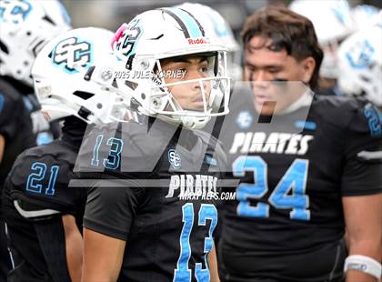 Thumbnail 2 in Pinecrest Academy Sloan Canyon vs McQueen (NIAA 4A Final) photogallery.