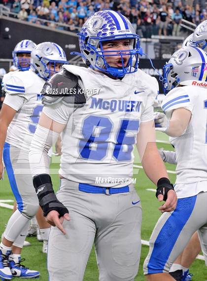 Thumbnail 3 in Pinecrest Academy Sloan Canyon vs McQueen (NIAA 4A Final) photogallery.