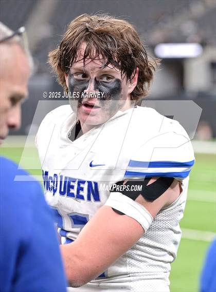 Thumbnail 2 in Pinecrest Academy Sloan Canyon vs McQueen (NIAA 4A Final) photogallery.