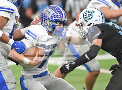 Thumbnail 1 in Pinecrest Academy Sloan Canyon vs McQueen (NIAA 4A Final) photogallery.