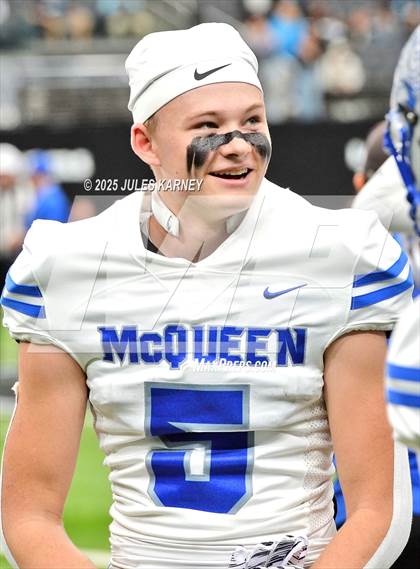 Thumbnail 1 in Pinecrest Academy Sloan Canyon vs McQueen (NIAA 4A Final) photogallery.