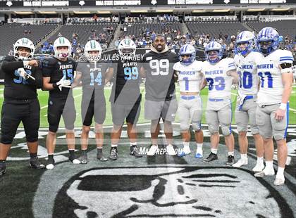 Thumbnail 1 in Pinecrest Academy Sloan Canyon vs McQueen (NIAA 4A Final) photogallery.