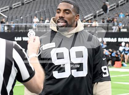 Thumbnail 3 in Pinecrest Academy Sloan Canyon vs McQueen (NIAA 4A Final) photogallery.