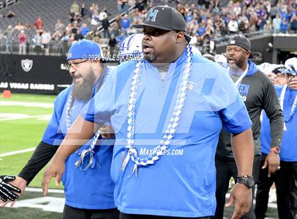 Thumbnail 2 in Pinecrest Academy Sloan Canyon vs McQueen (NIAA 4A Final) photogallery.