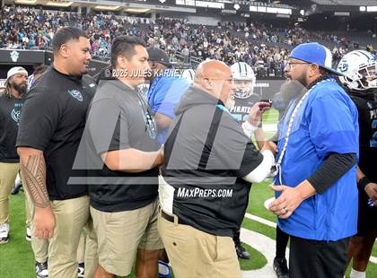 Thumbnail 3 in Pinecrest Academy Sloan Canyon vs McQueen (NIAA 4A Final) photogallery.